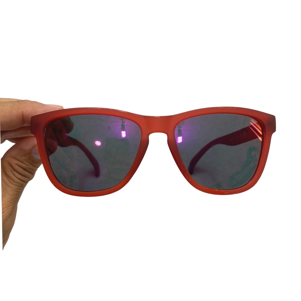 Goodr Phoenix at a Bloody Mary Bar Sunglasses Unisex OS Red Polarized Sport